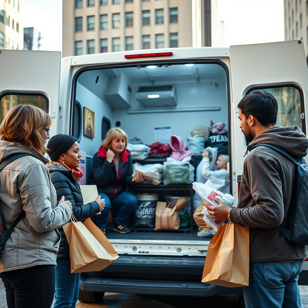 Mobile outreach van